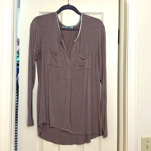 Maurice’s long sleeve slit top.